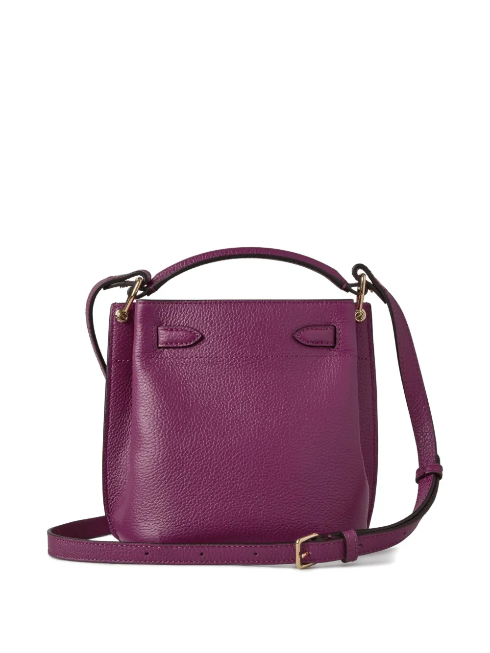 Mulberry Bucket Clasp Mini Bag In Purple