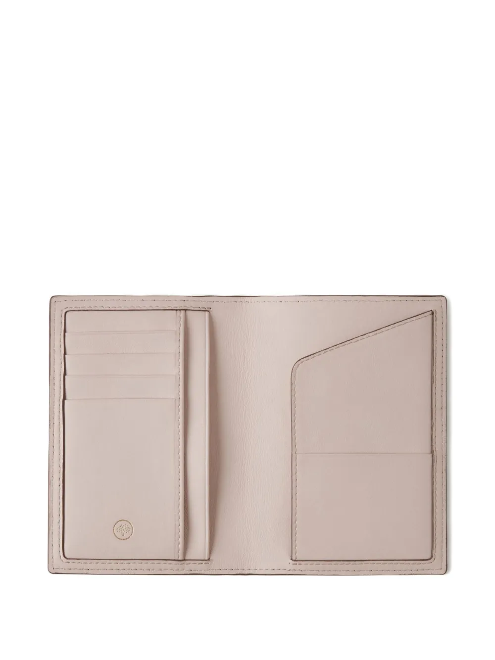 Mulberry leather passport cover - Roze