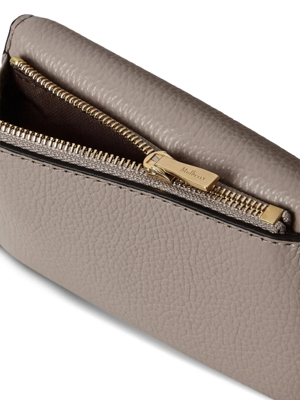 Mulberry Darley portemonnee met meerdere kaarten Beige