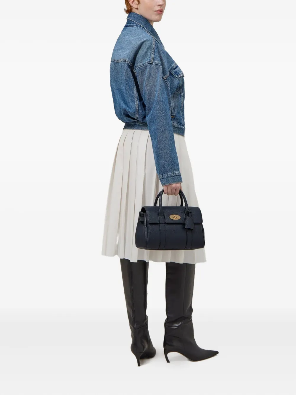 Mulberry small Bayswater satchel bag - Blauw
