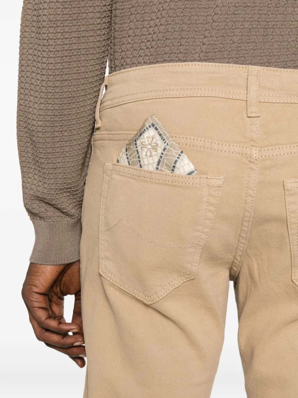 Jacob Cohen Straigh-leg Jeans In Brown