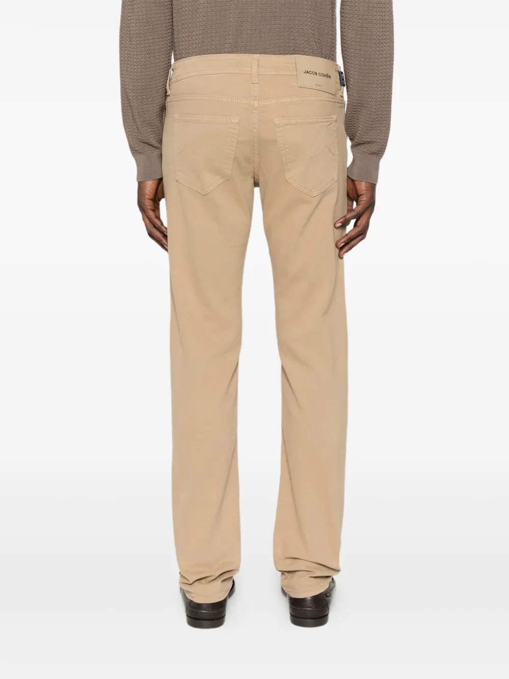 Jacob Cohen Straigh-leg Jeans In Brown