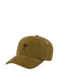 AMI Paris corduroy baseball cap - Green