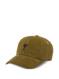 AMI Paris corduroy baseball cap - Green