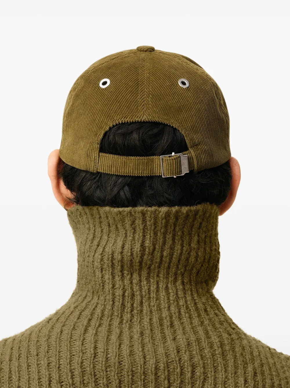AMI Paris corduroy baseball cap | Image 2