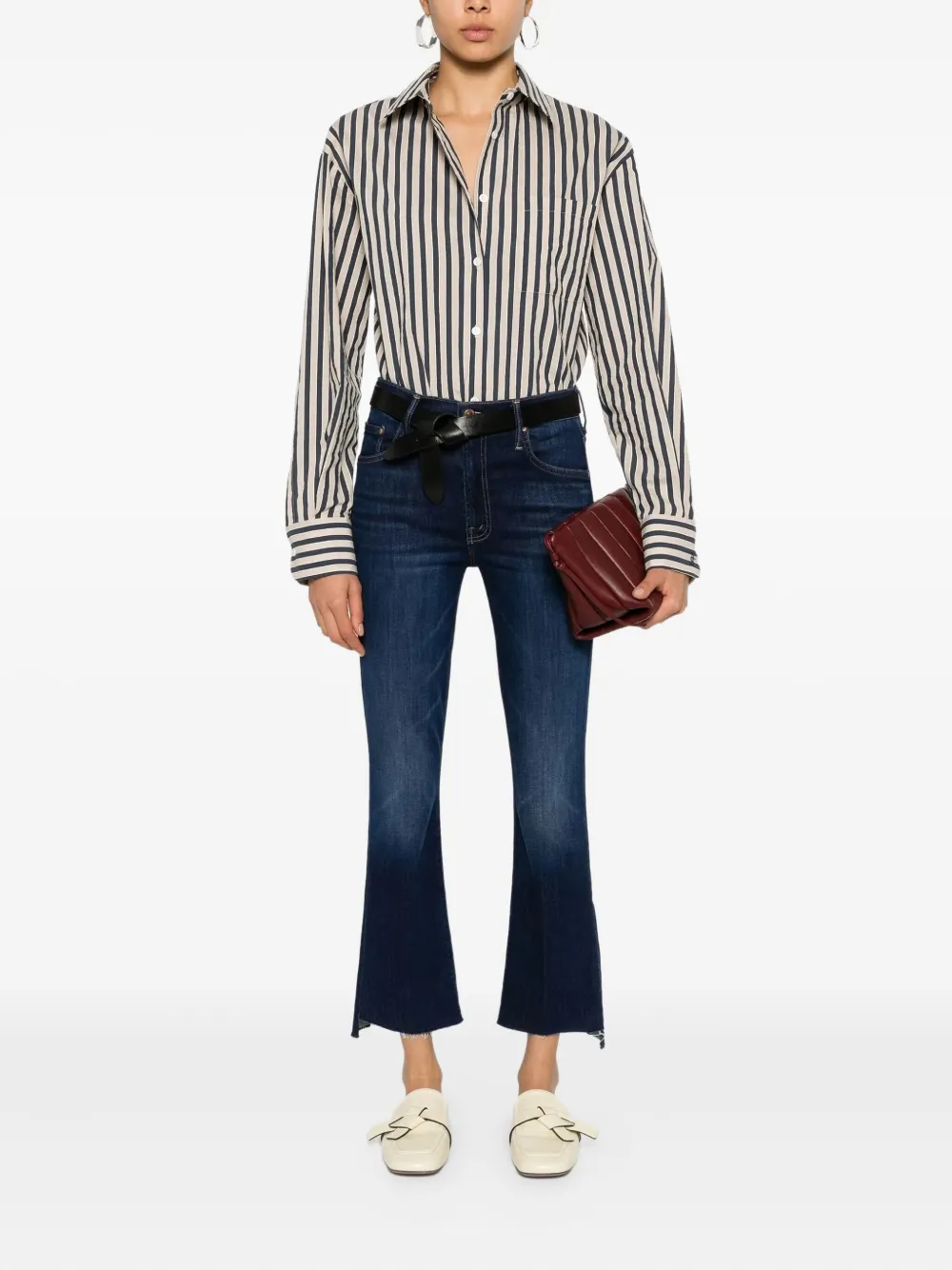 MOTHER Insider frayed bootcut jeans | Bootcut Jeans | Image 2