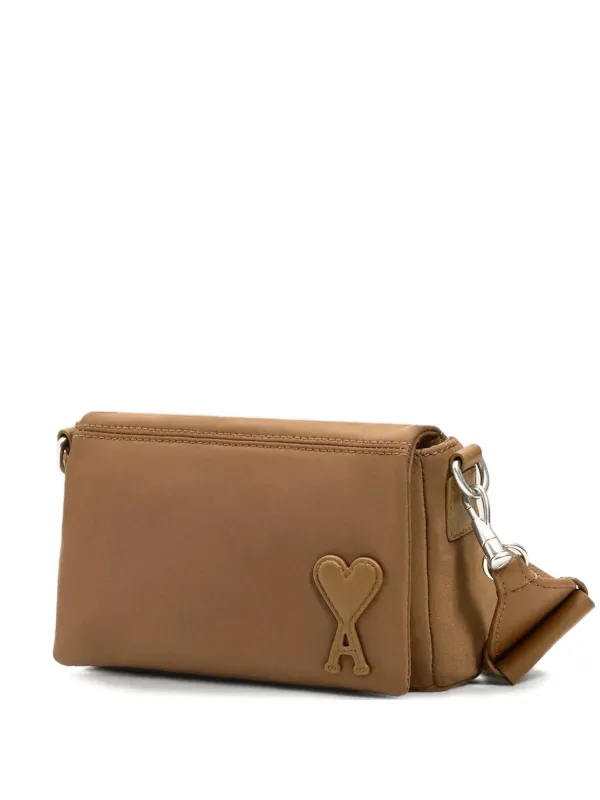 AMI Paris Marcel ショルダーバッグ | ブラウン | FARFETCH JP