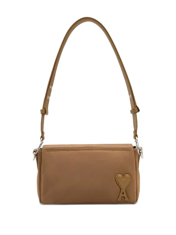 未使用　AMI Paris Marcel マイセル　ナイロン　ショルダーバッグ ブラック ナイロン Marcel バッグ ブラック | AMI PARIS