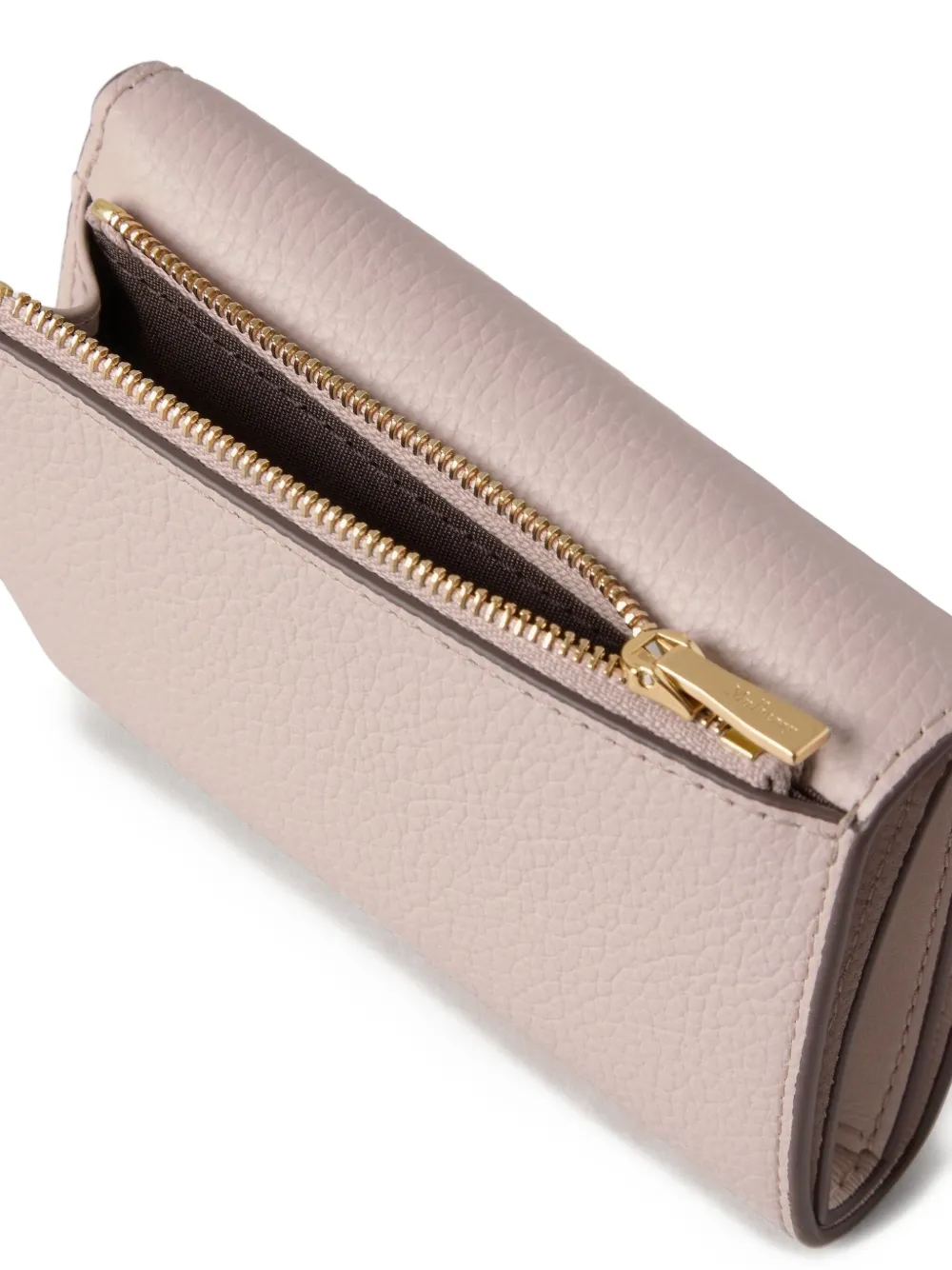 Mulberry Portemonnee van bewerkt leer Roze