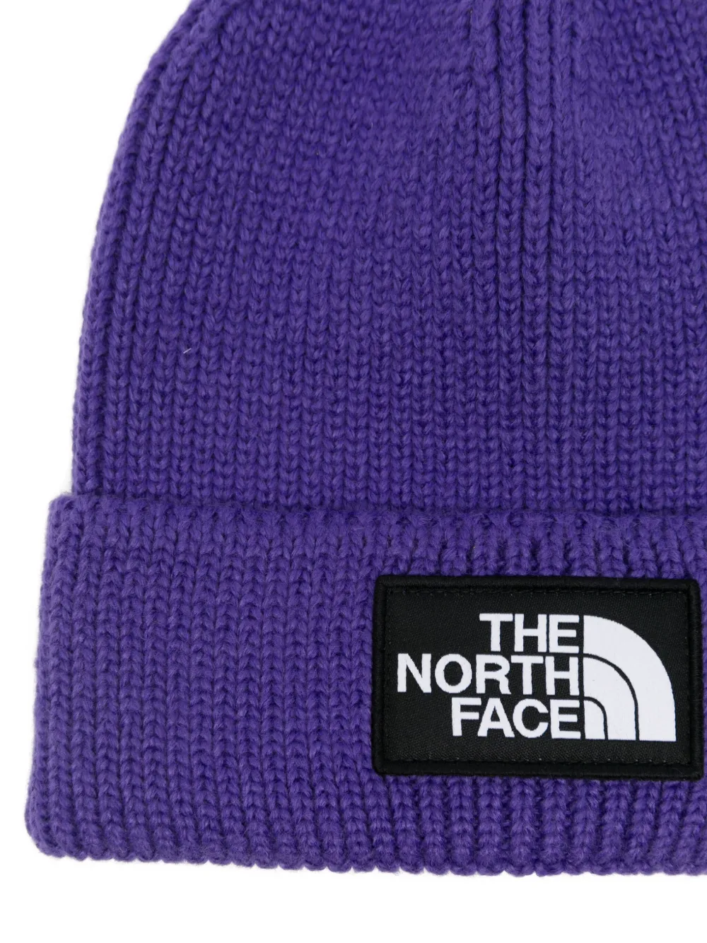 The North Face Muts met logopatch Paars
