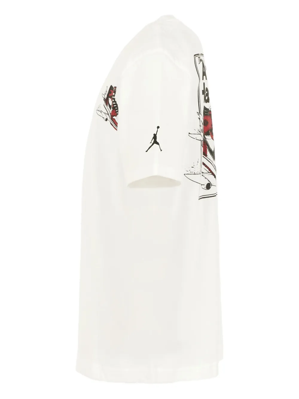 Jordan Kids T-shirt met Air Jordan-print Wit