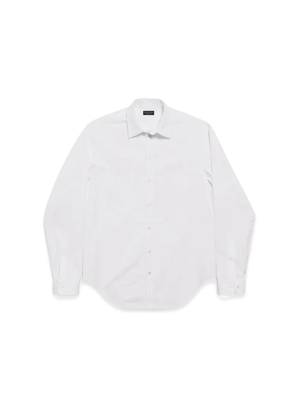 Balenciaga long-sleeve button-fastening shirt - Wit