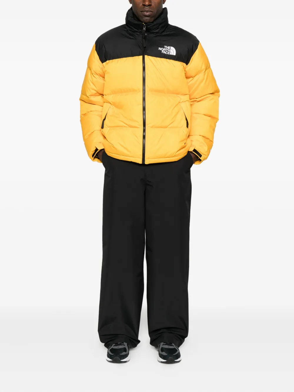 The North Face 1996 Retro Nuptse Jacket In Yellow