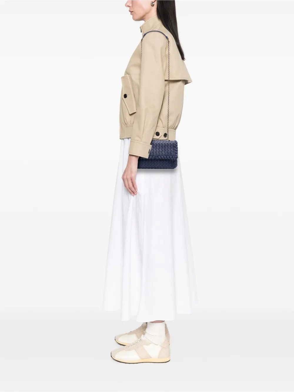 Bottega Veneta Pre-Owned 2012-2025 Baby Nappa Intrecciato Olimpia crossbody bag | Pre-Owned | Image 2