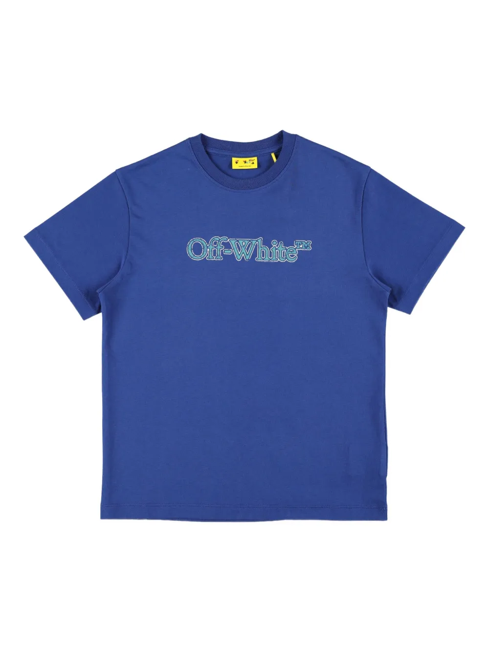 Off-White Kids logo T-shirt | Blue | Image 1