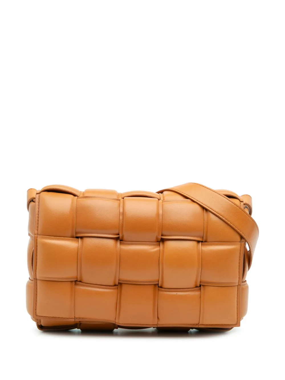 Bottega Veneta Pre-Owned 2012-2025 Nappa Intrecciato Padded Cassette crossbody bag | Brown | Image 1