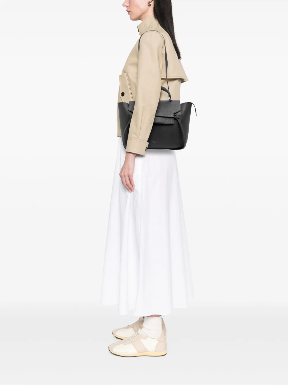 Celine Pre-Owned 2017 Mini Grained Calfskin Belt Bag satchel | Pre-Owned | Image 2