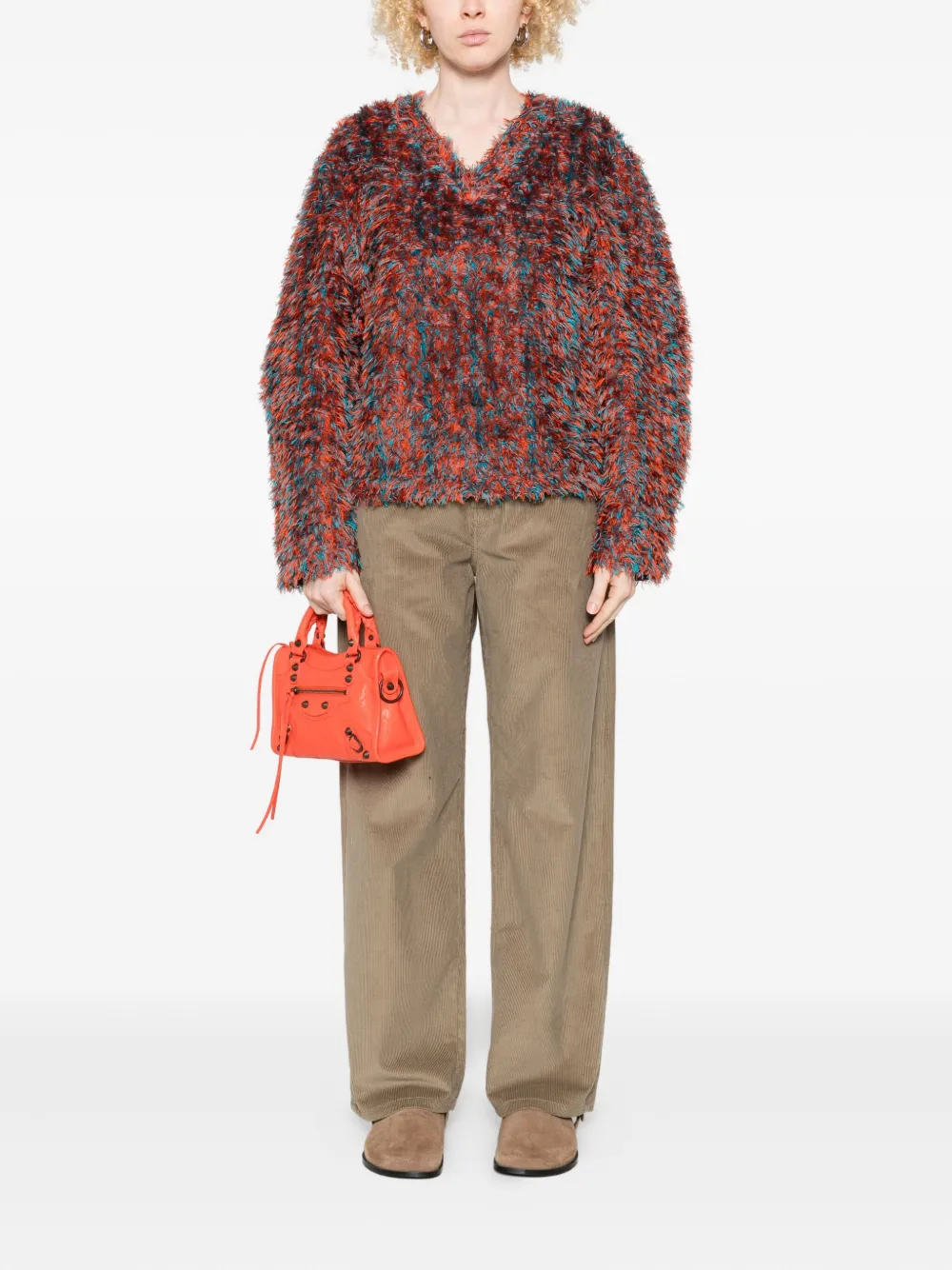 Séfr v-neck sweater | Knitted Sweaters | Image 2