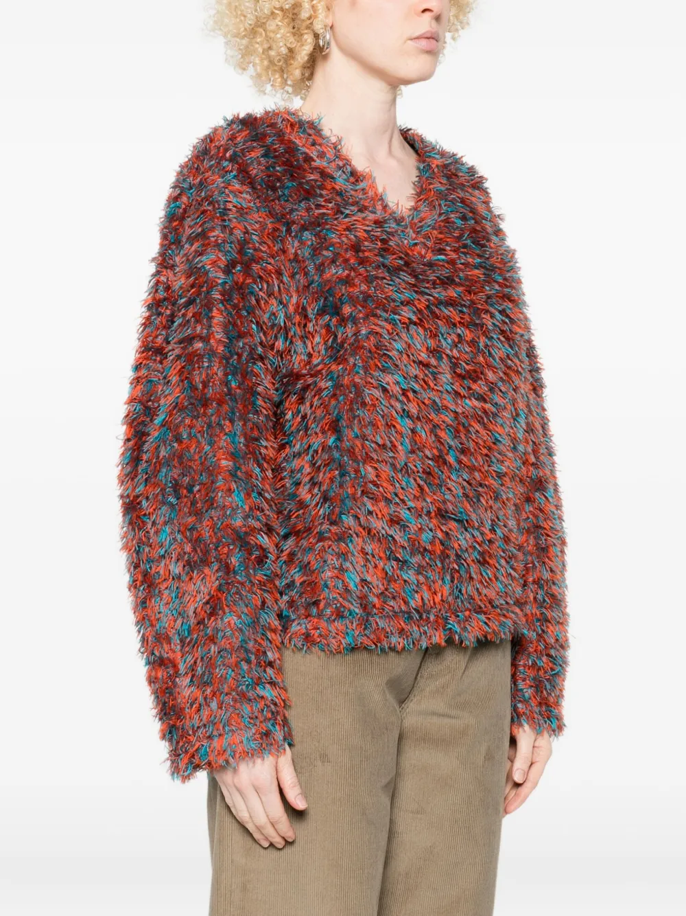 Séfr V-neck Sweater In Multi