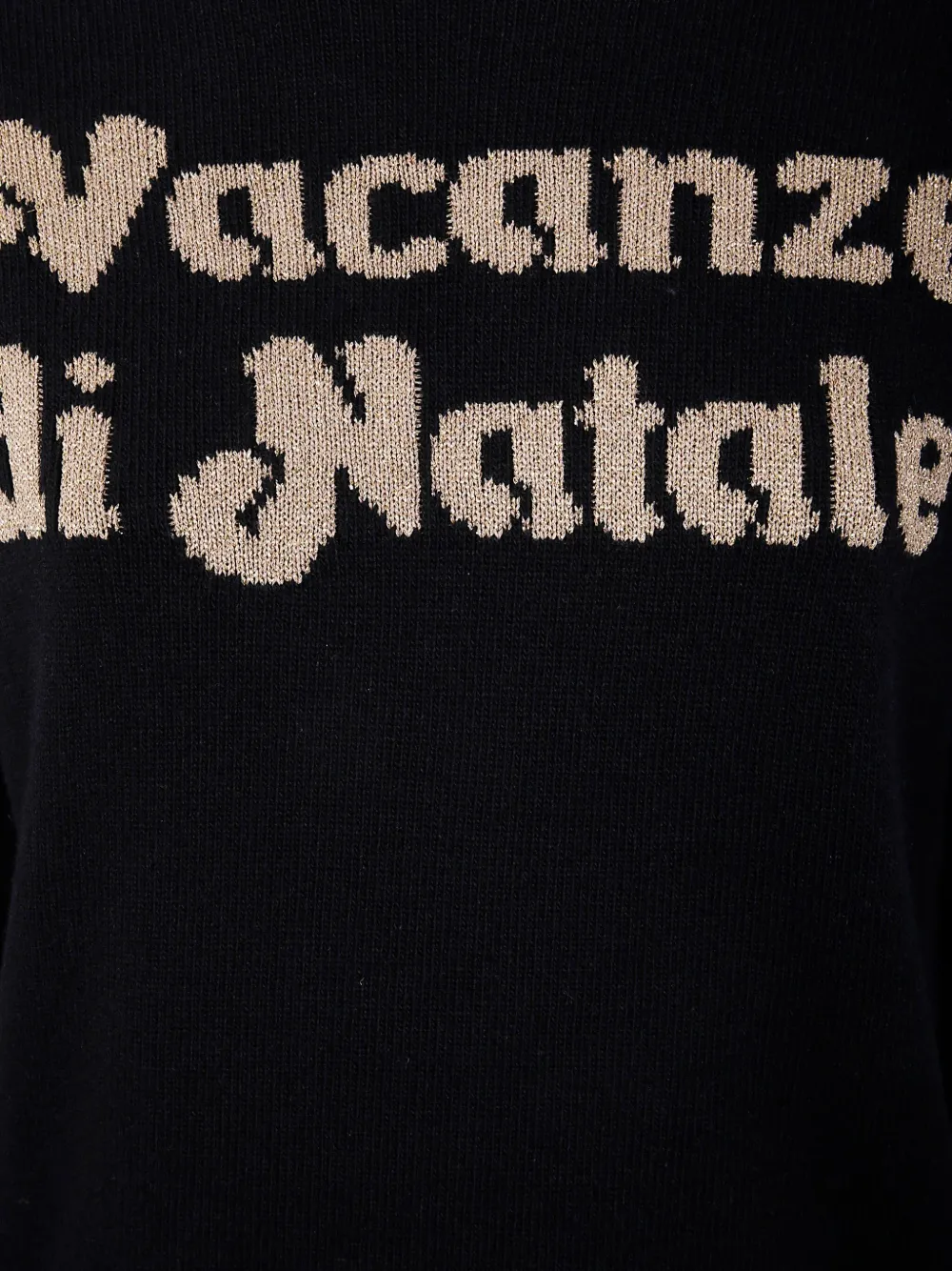 MC2 Saint Barth Sweater met logo Zwart