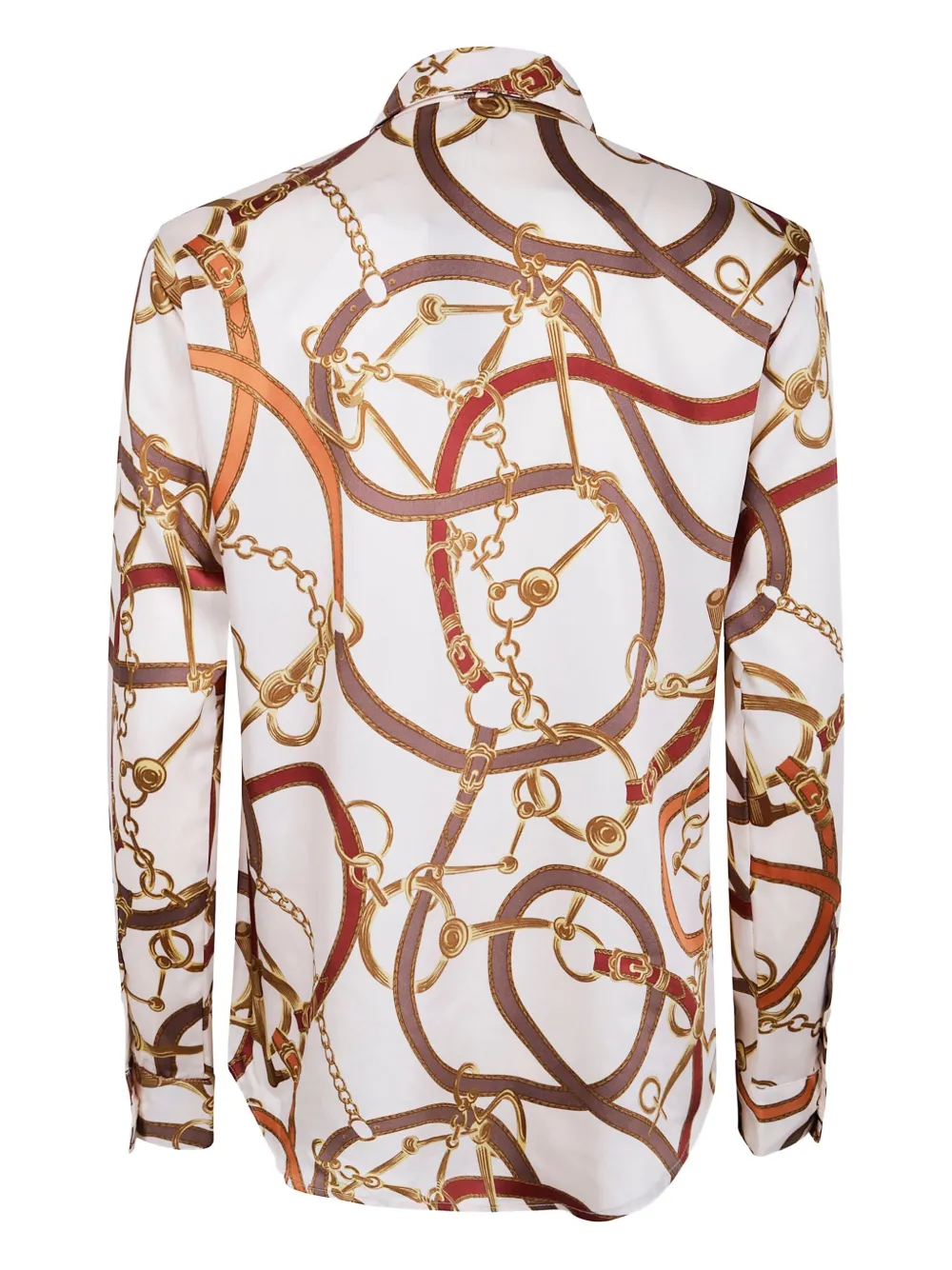 Lauren Ralph Lauren chain-print shirt - Beige