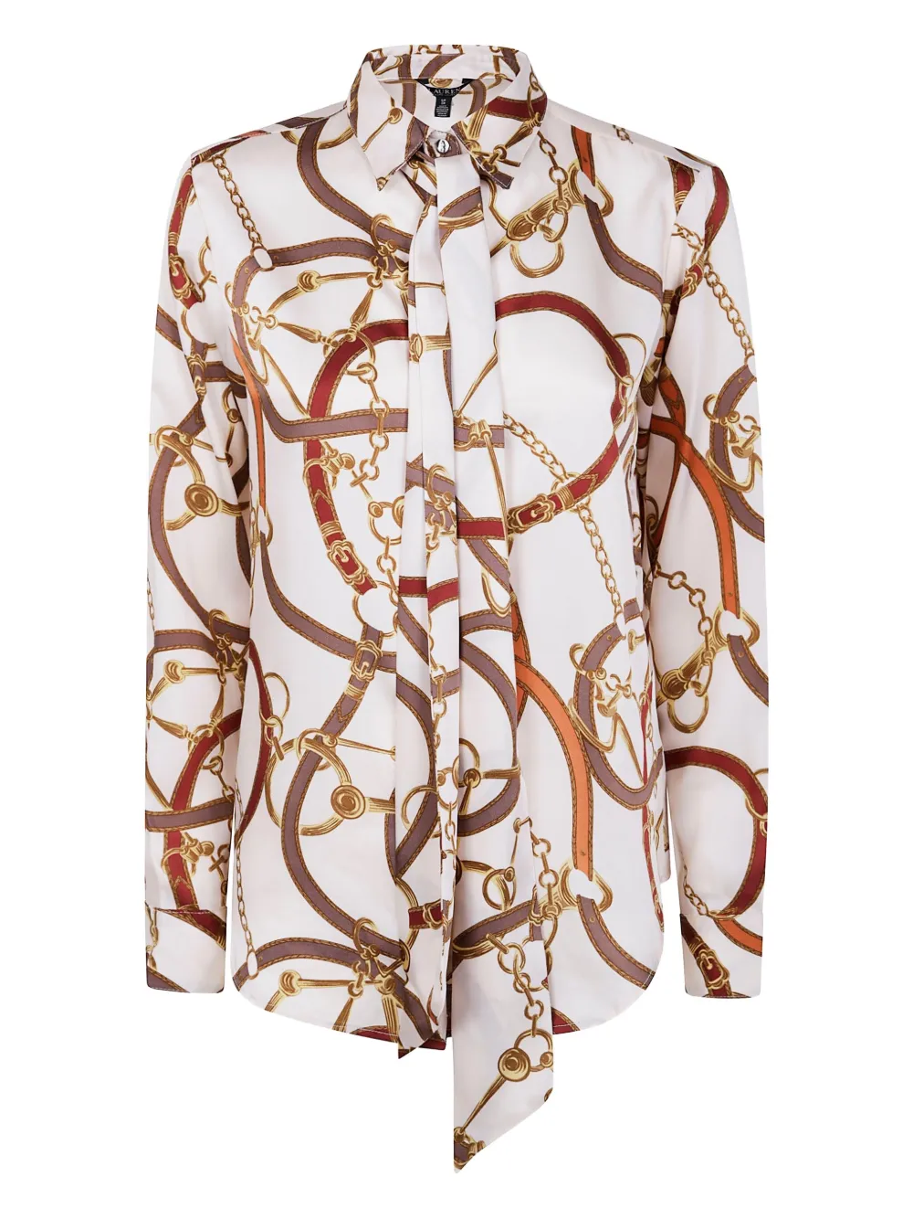 Lauren Ralph Lauren chain-print shirt | Neutrals | Image 1