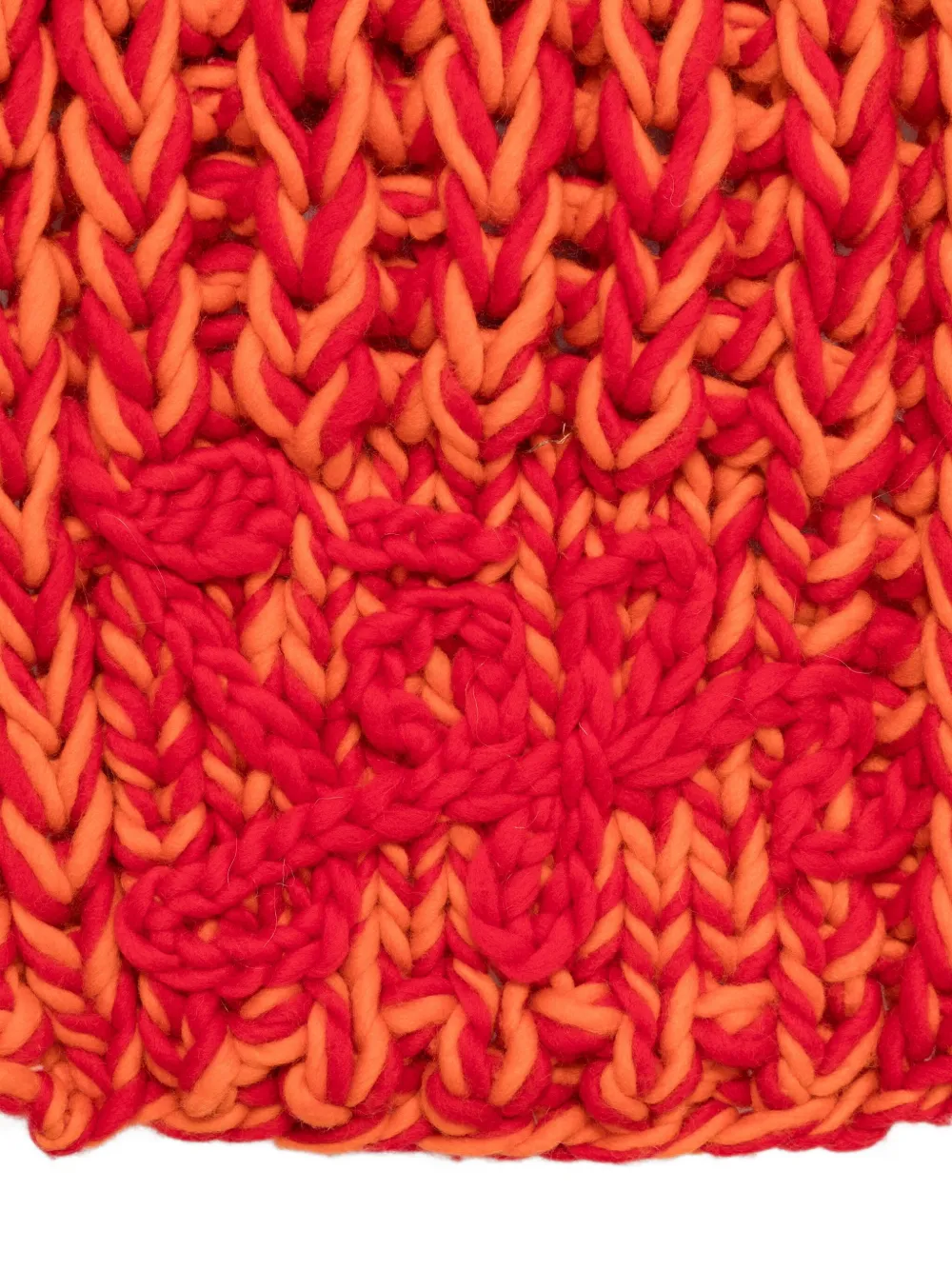 Séfr wool scarf - Oranje