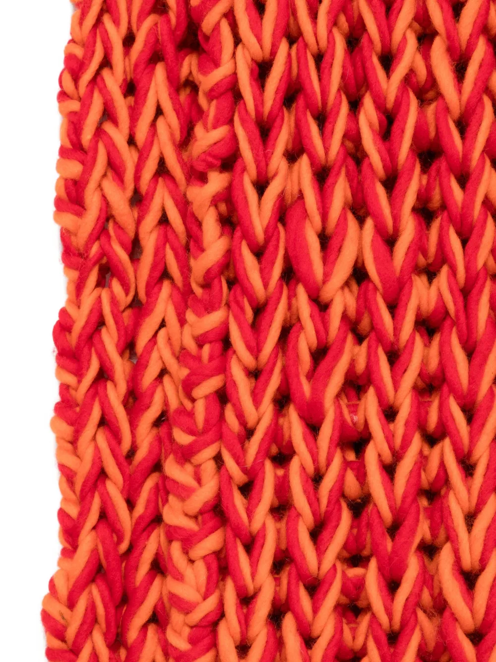 Séfr Wool Scarf In Orange