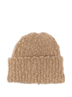 Chinti & Parker Ribbed Beanie | Neutrals | FARFETCH