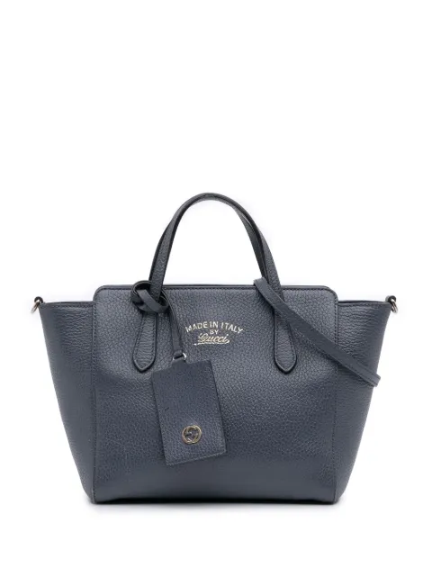 Gucci Pre-Owned 2016-2025 Mini Leather Swing satchel