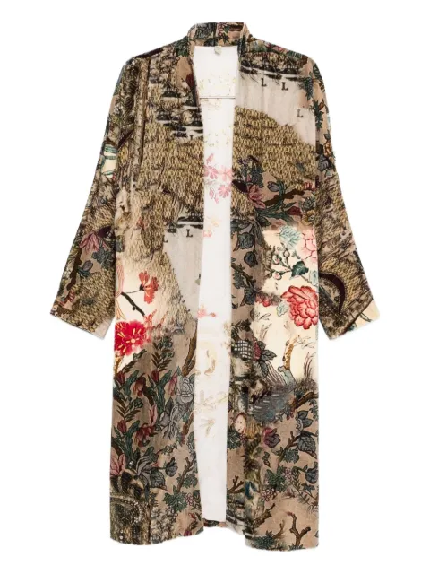 YAVI floral-print jacket
