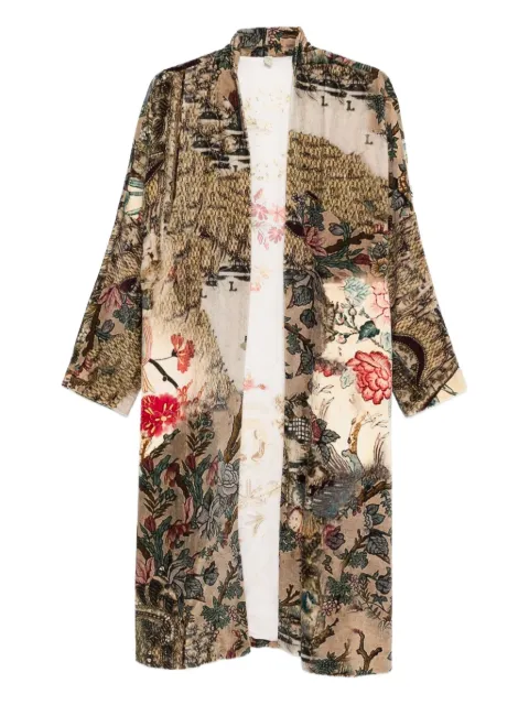 YAVI floral-print jacket