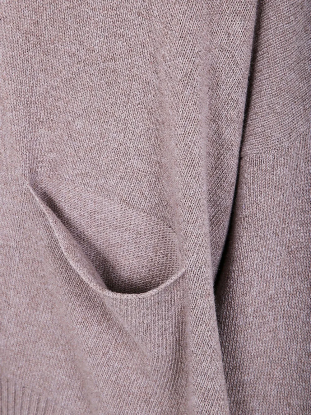 Ma'ry'ya Two-pocket Roll-neck Sweater In Multi