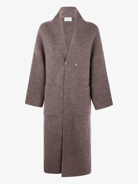 Ma'ry'ya double-breasted pocket coat
