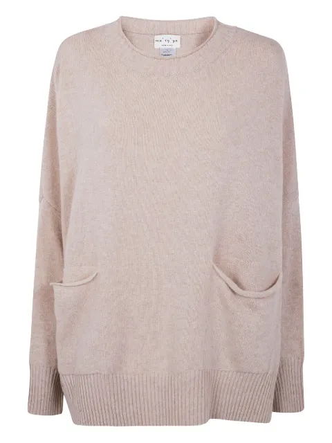 Ma'ry'ya two-pocket sweater