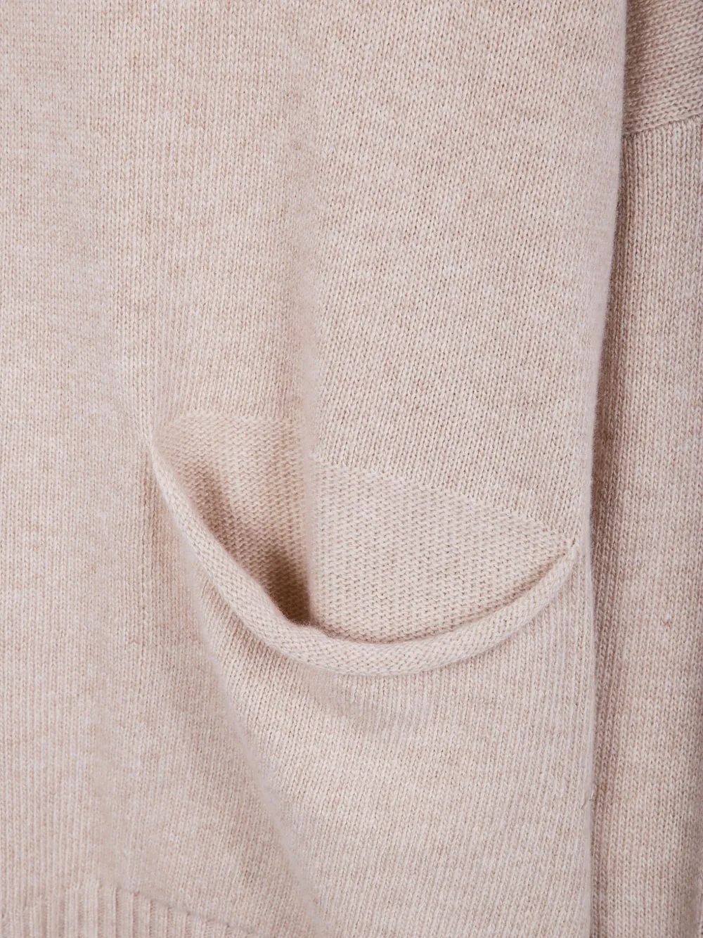 Ma'ry'ya Two-pocket Sweater In Pink