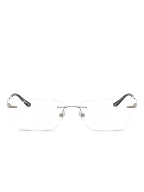 Ray-Ban rimless glasses