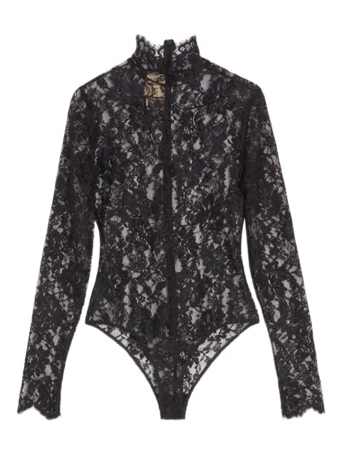 Valentino Garavani high-neck lace bodysuit