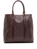 Gucci Pre-Owned 2016-2025 GG Imprime Joy Vertical tote bag - Red