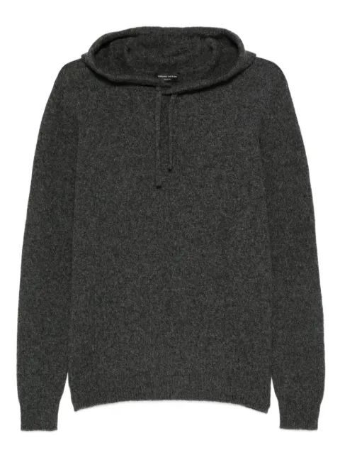Roberto Collina knitted hoodie