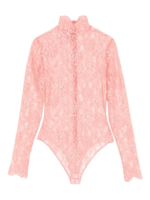 Valentino Garavani floral-lace bodysuit