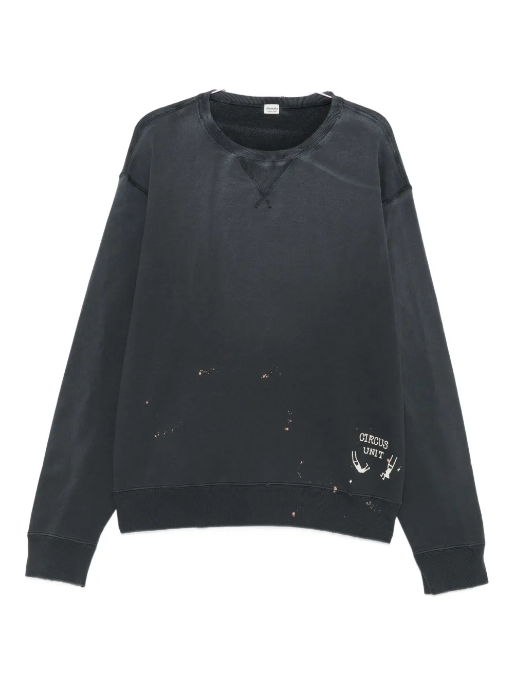 Chimala paint-splatter sweatshirt | Grey | Image 1
