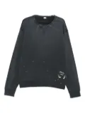 Chimala paint-splatter sweatshirt - Grey