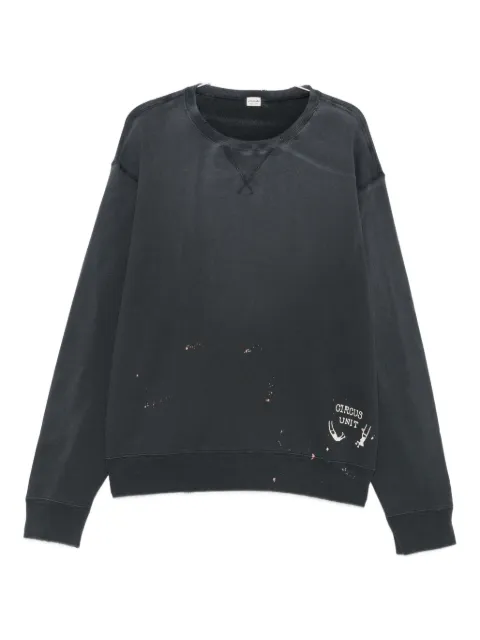Chimala paint-splatter sweatshirt