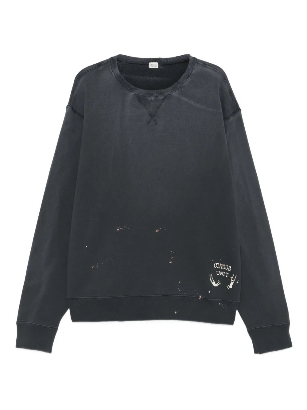 Chimala paint-splatter sweatshirt | Grey | Image 1