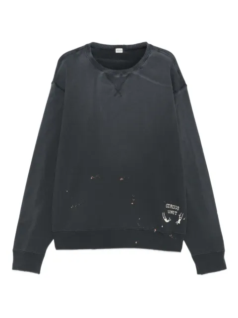 Chimala sweatshirt med malingpletter