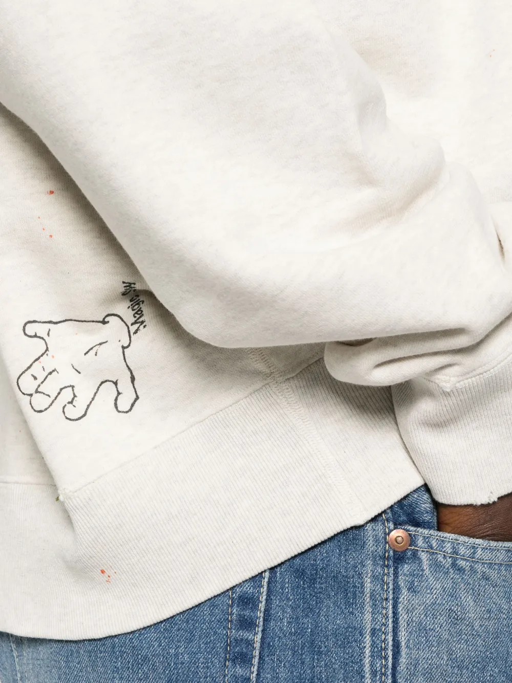 Chimala Printed Sweatshirt In Neutral