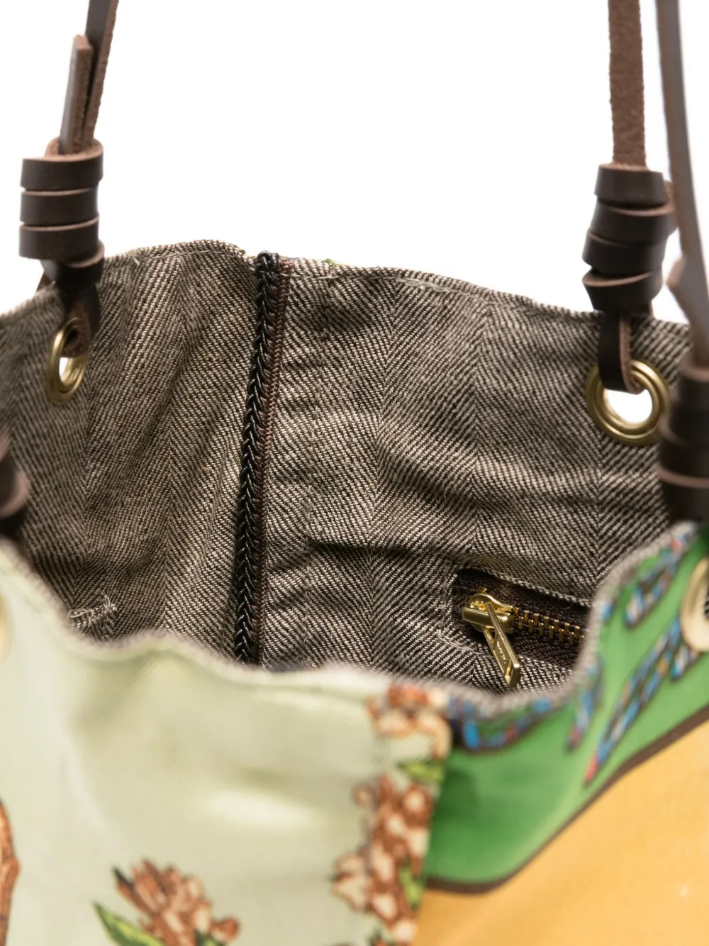 Manipuri Floral-patchwork Tote Bag