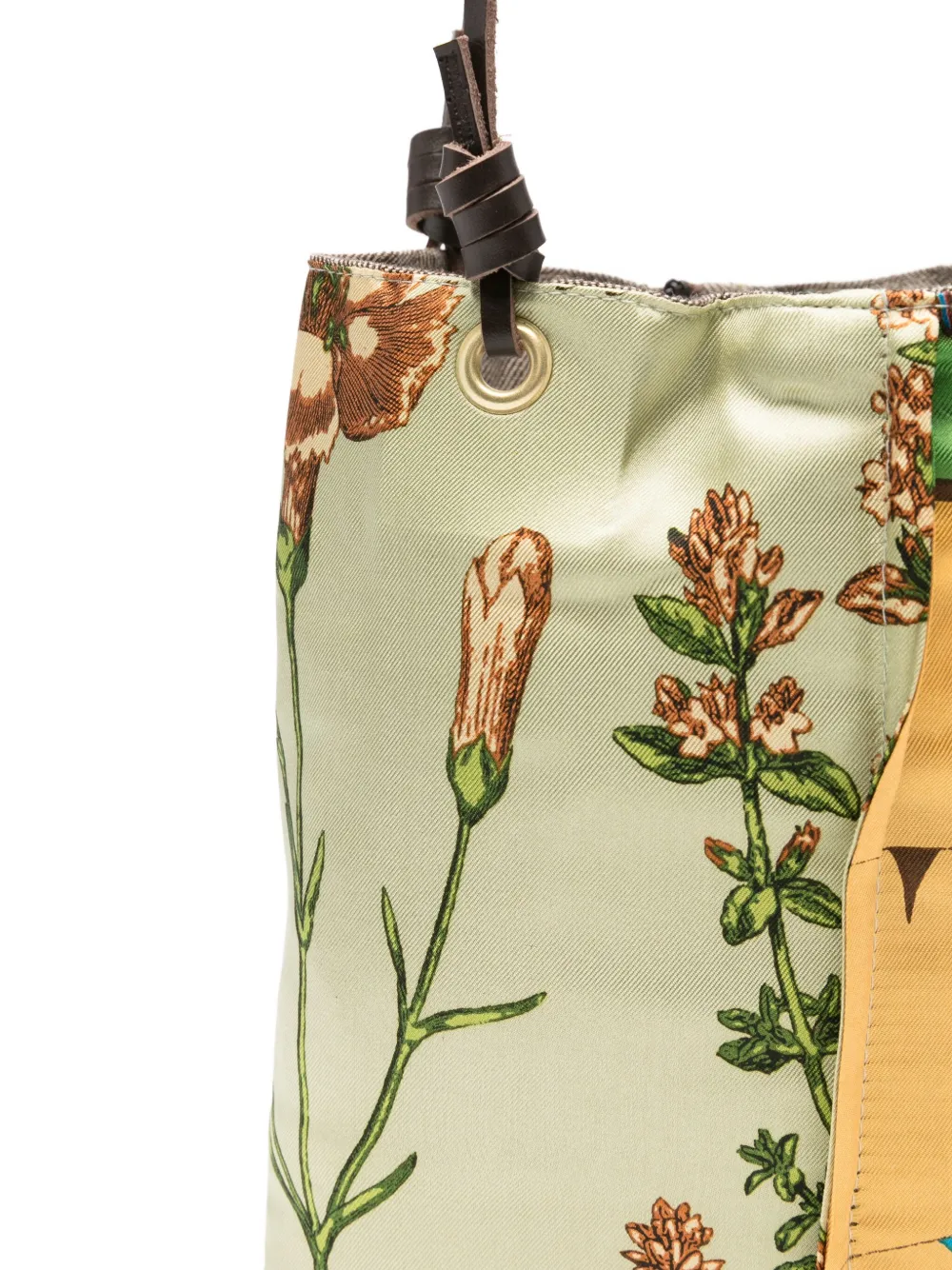 Manipuri Floral-patchwork Tote Bag