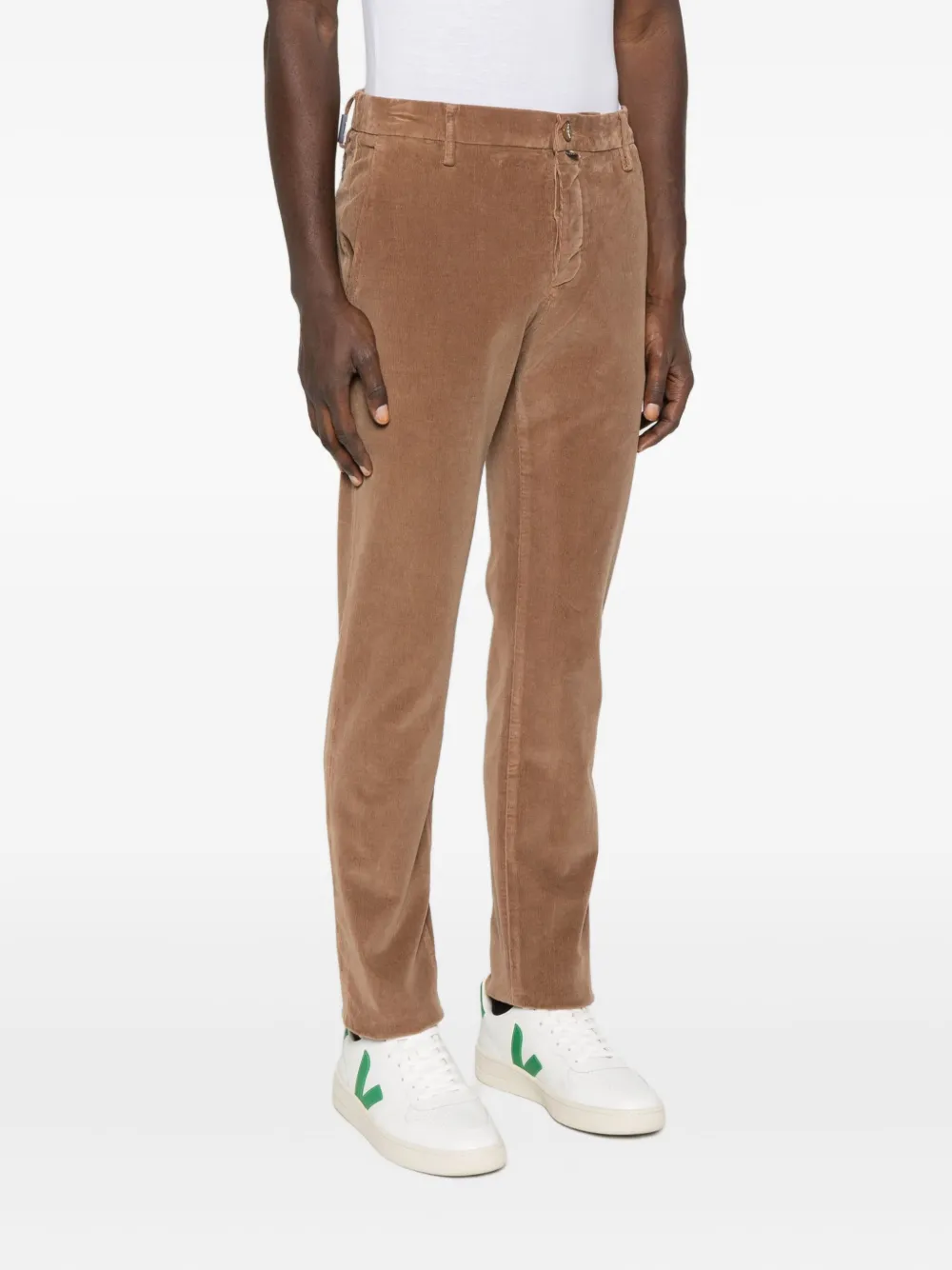 Jacob Cohen Corduroy Trousers In Brown